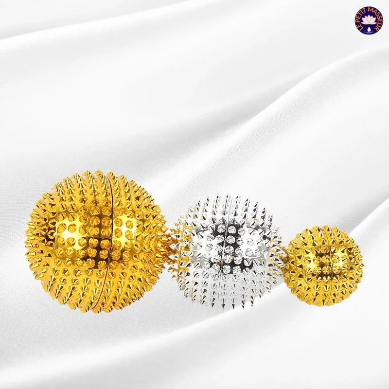 Boules de massage magnétiques - Le Petit Masseur