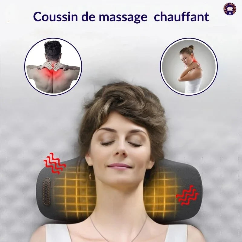 Coussin de massage chauffant - Le Petit Masseur