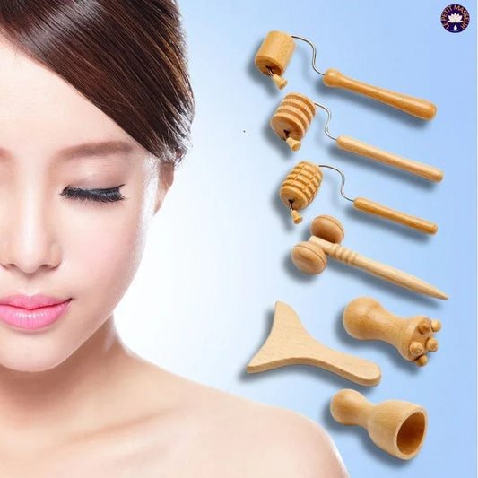 Kit d'accessoires de maderothérapie pour le visage - Le Petit Masseur