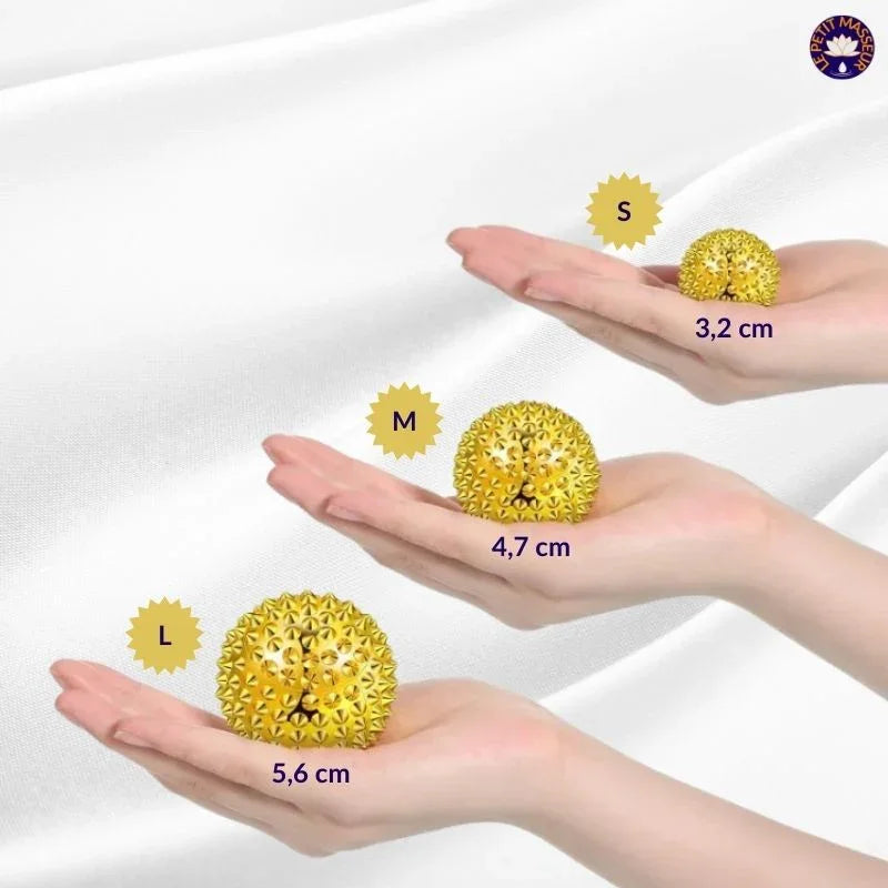 Boules de massage magnétiques - Le Petit Masseur