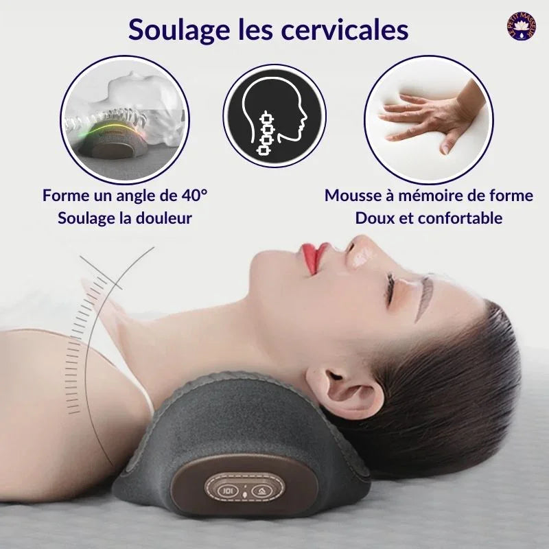 Coussin de massage chauffant - Le Petit Masseur