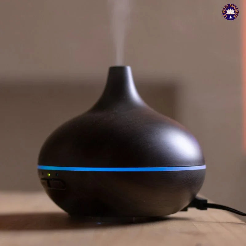 Humidificateur à Ultrasons Effet Bois - Le Petit Masseur