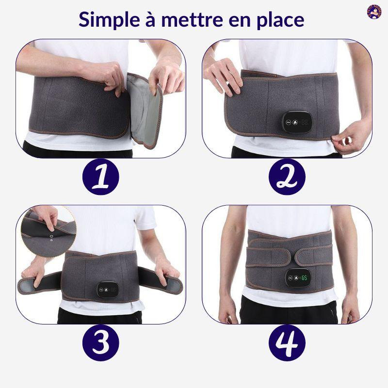 Ceinture massage du dos - Le petit masseur