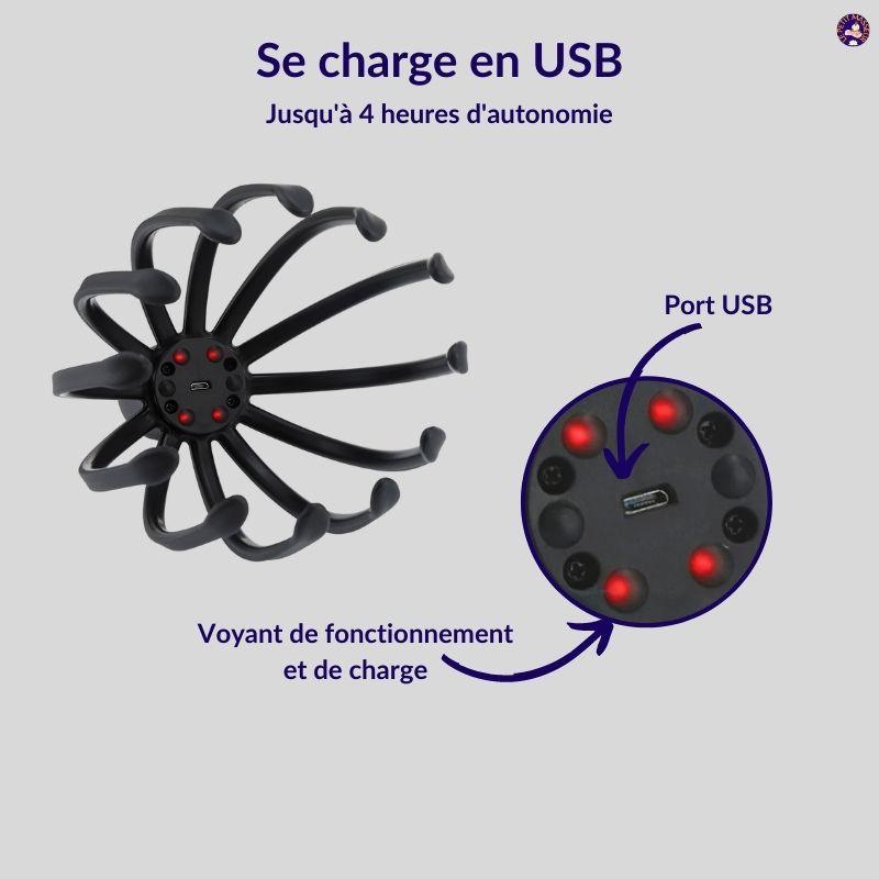 Masseur de tête électrique - Le Petit Masseur