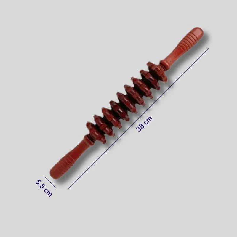 Rouleau de massage en bois - Le Petit Masseur