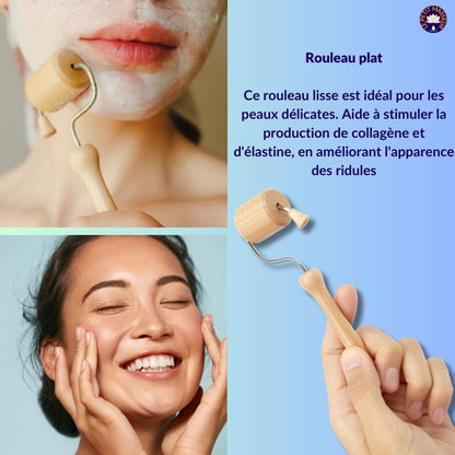 Kit d'accessoires de maderothérapie pour le visage - Le petit masseur