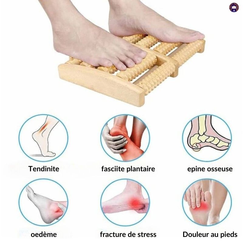 Rouleau de massage pour les pieds - Le petit masseur