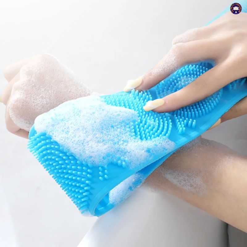 Brosse à dos pour la douche - Le petit masseur