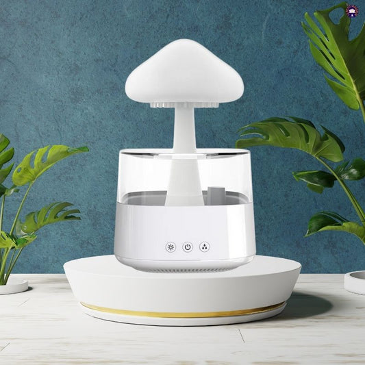 Humidificateur d'air nuage de pluie - Le petit masseur