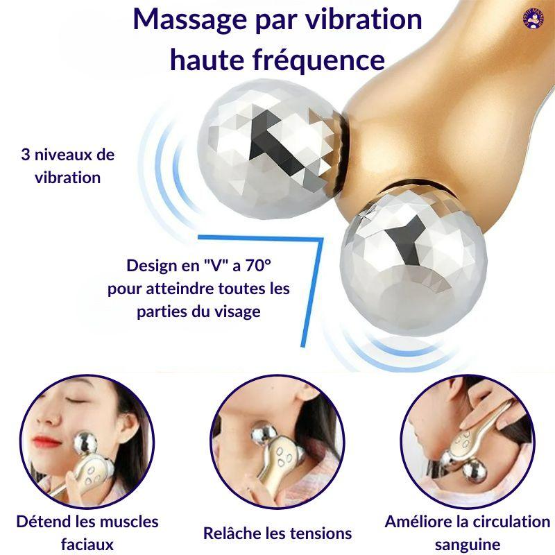 Masseur visage 3D - Le petit masseur