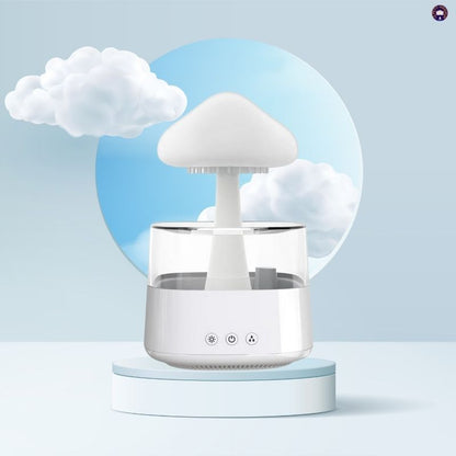 Humidificateur d'air USB en forme de nuage de pluie, design plus