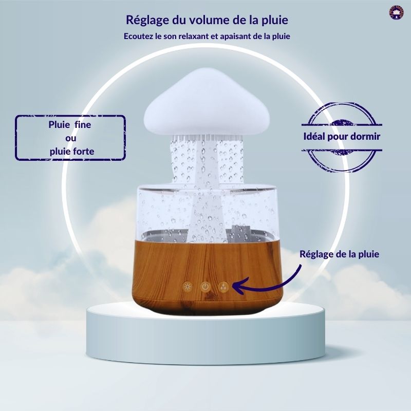 Humidificateur d'air nuage de pluie – Le Petit Masseur