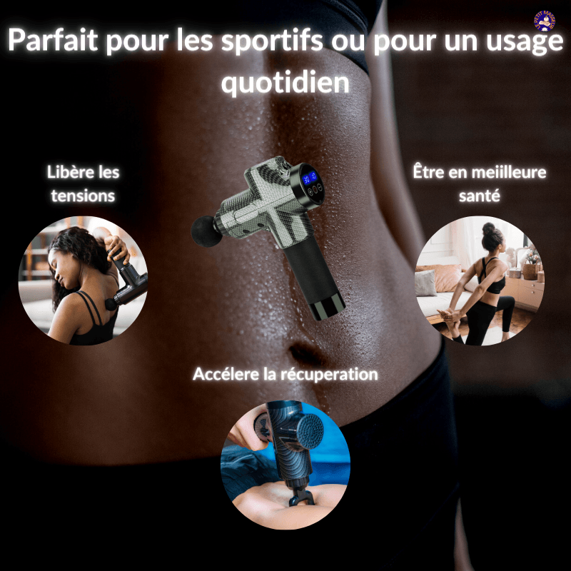 Pistolet de massage musculaire - Le petit masseur