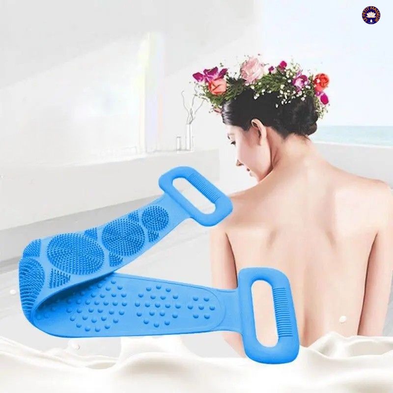 Brosse de bain en silicone pour le corps 2 en 1 Brosse de bain