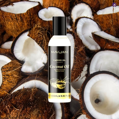 Huile de noix de coco | 250 ml - Le petit masseur