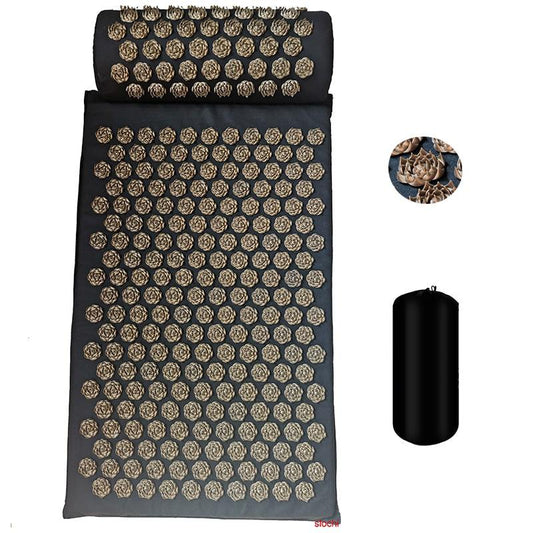 Tapis d'acupression Lotus - Le petit masseur